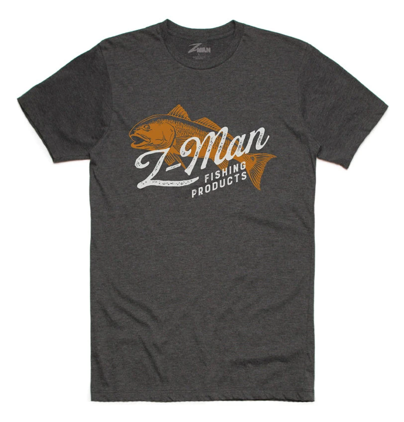 Z-Man Redfish TeeZ Short Sleeve T-Shirt 1 Z-Man Redfish TeeZ Short Sleeve T-Shirt