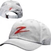 Z-Man Red Z Tech Hat - Light Gray/Charcoal