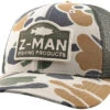 Z-Man Z-Man Camo Trucker Hatz - Stone/Rifle Green