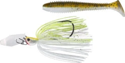 Z-Man Jack Hammer Chatterbait & Strike King Rage Swimmer Combo -Discount Tackle CW x Green Pumpkin Pearl Belly