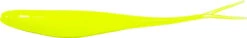 Z-Man Scented Jerk ShadZ 7 Inch Soft Plastic Jerkbait 4 Pack -Discount Tackle Hot Chartreuse