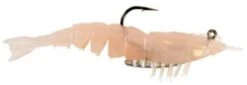 Z-Man EZ ShrimpZ 3 1/2 Inch Rigged W/ Mustad Weighted Hook 2 Pack -Discount Tackle Natural 5a714a3f ae59 47c3 95ac 4520c16f5373